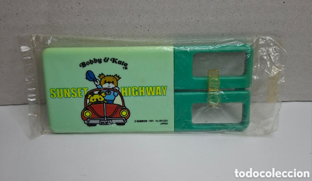 Coleccionismo: TIJERAS BOBBY & KATE. RIBBON. SUNSET HIGHWAY. NUEVO A ESTRENAR. JAPAN. 1981.