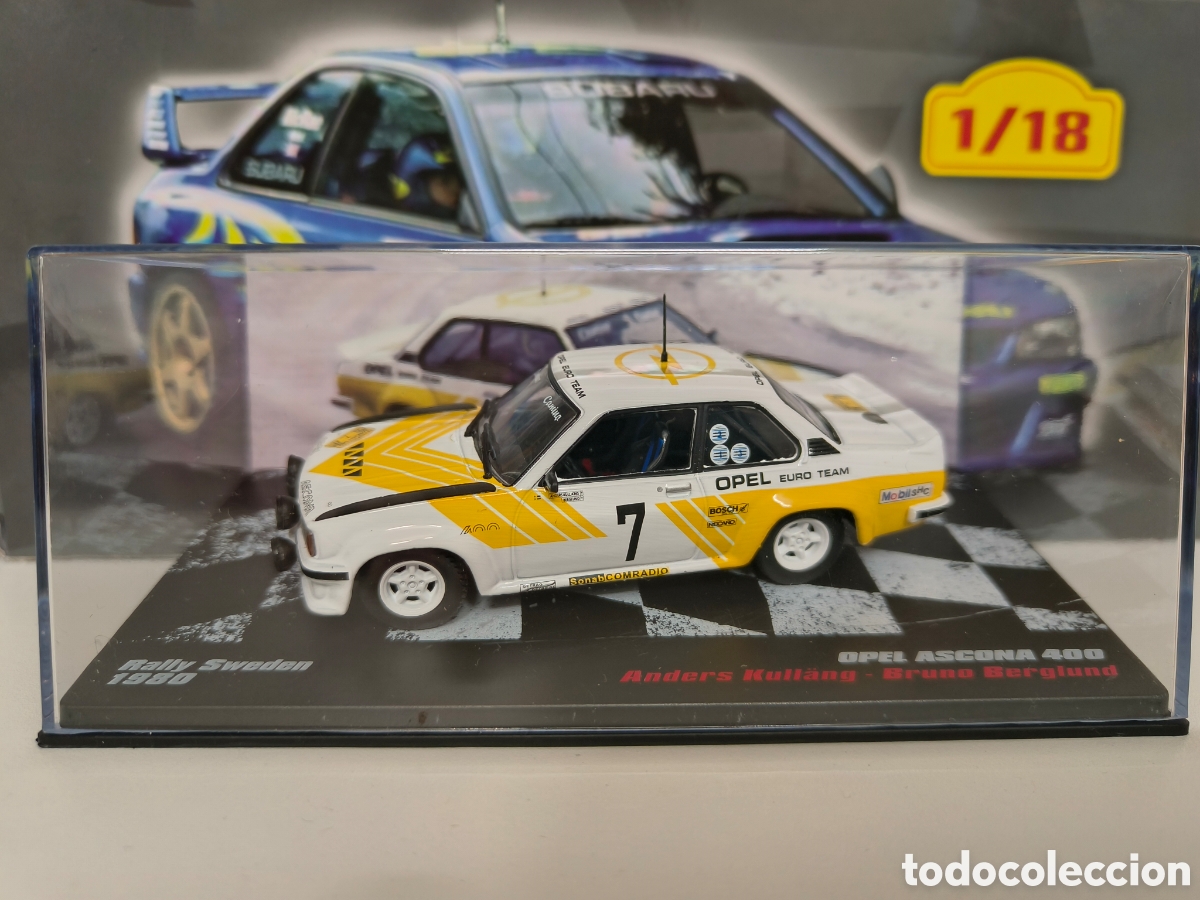 Coleccionismo: Opel Ascona 400 Rally Sweden 1980 1:43