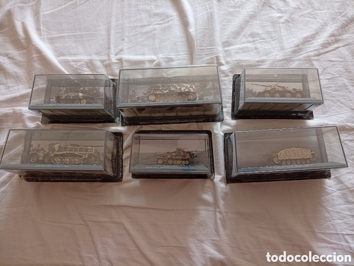 Coleccionismo: Colecci&oacute;n Maquetas Blindados Alemanes Segunda Guerra Mundial
