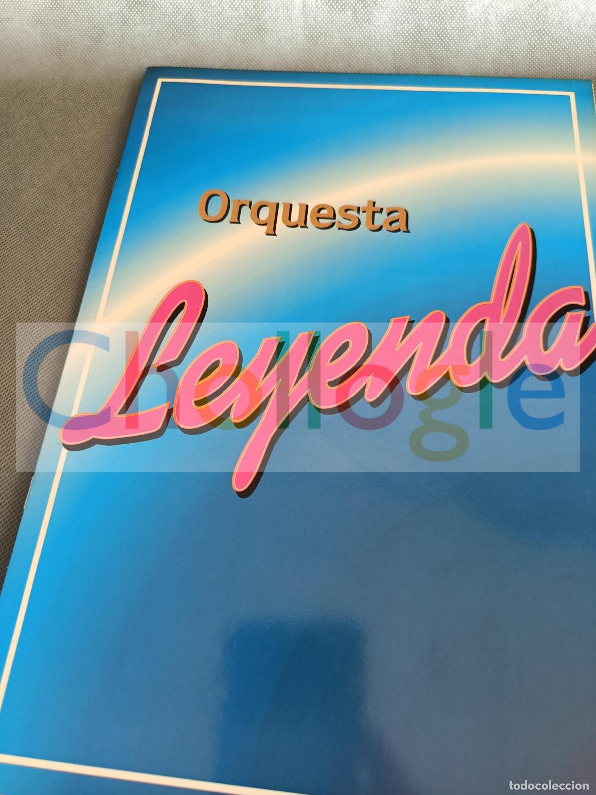 Coleccionismo: catalogo orquesta Leyenda musica ball baile orquestra