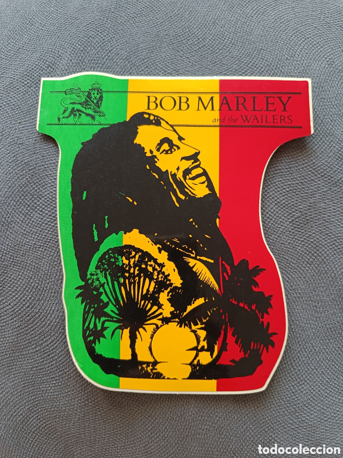 Coleccionismo: Adhesivo vintage Bob Marley and the Wailers