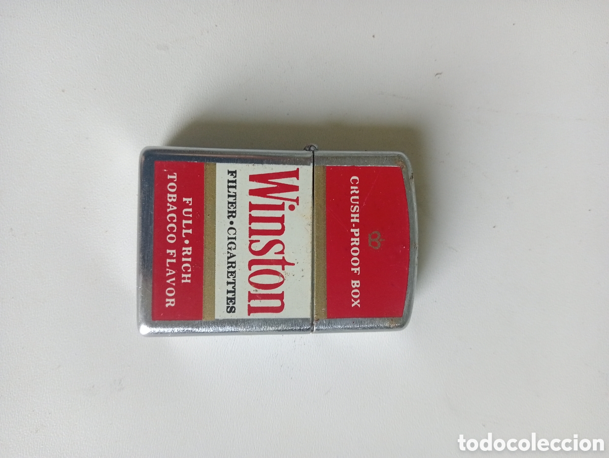Coleccionismo: Mechero Winston tipo Zippo