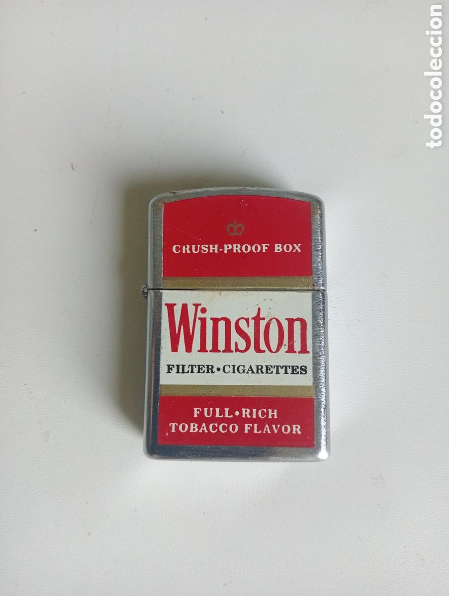 Coleccionismo: Mechero Winston tipo Zippo