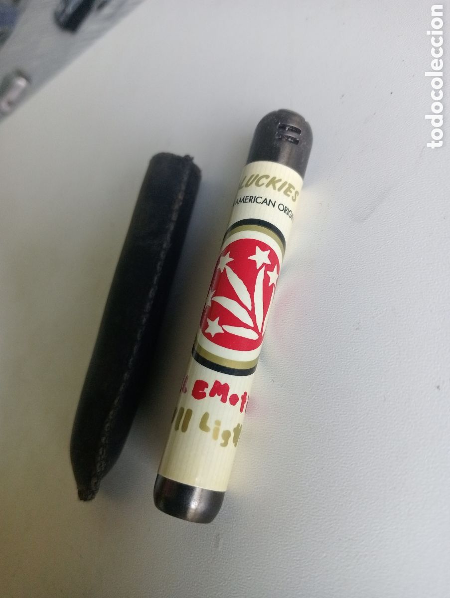 Coleccionismo: Mechero Lucky Strike luckies - Foto 2