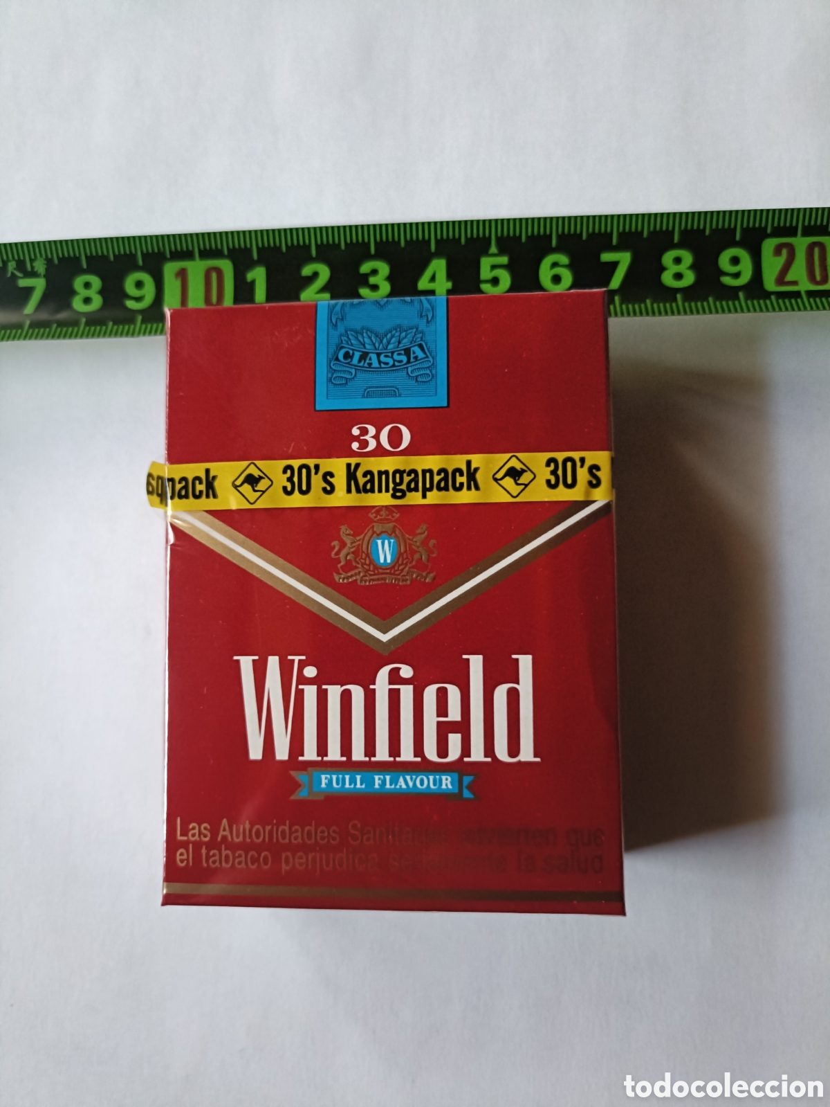 Coleccionismo: Winfield sin anrir Paquete cajetilla cigarrillos colecci&oacute;n