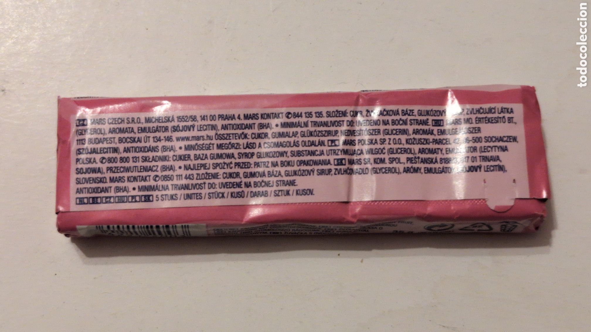 Coleccionismo: Envoltorio Chicle sin abrir Hubba Bubba. - Foto 2