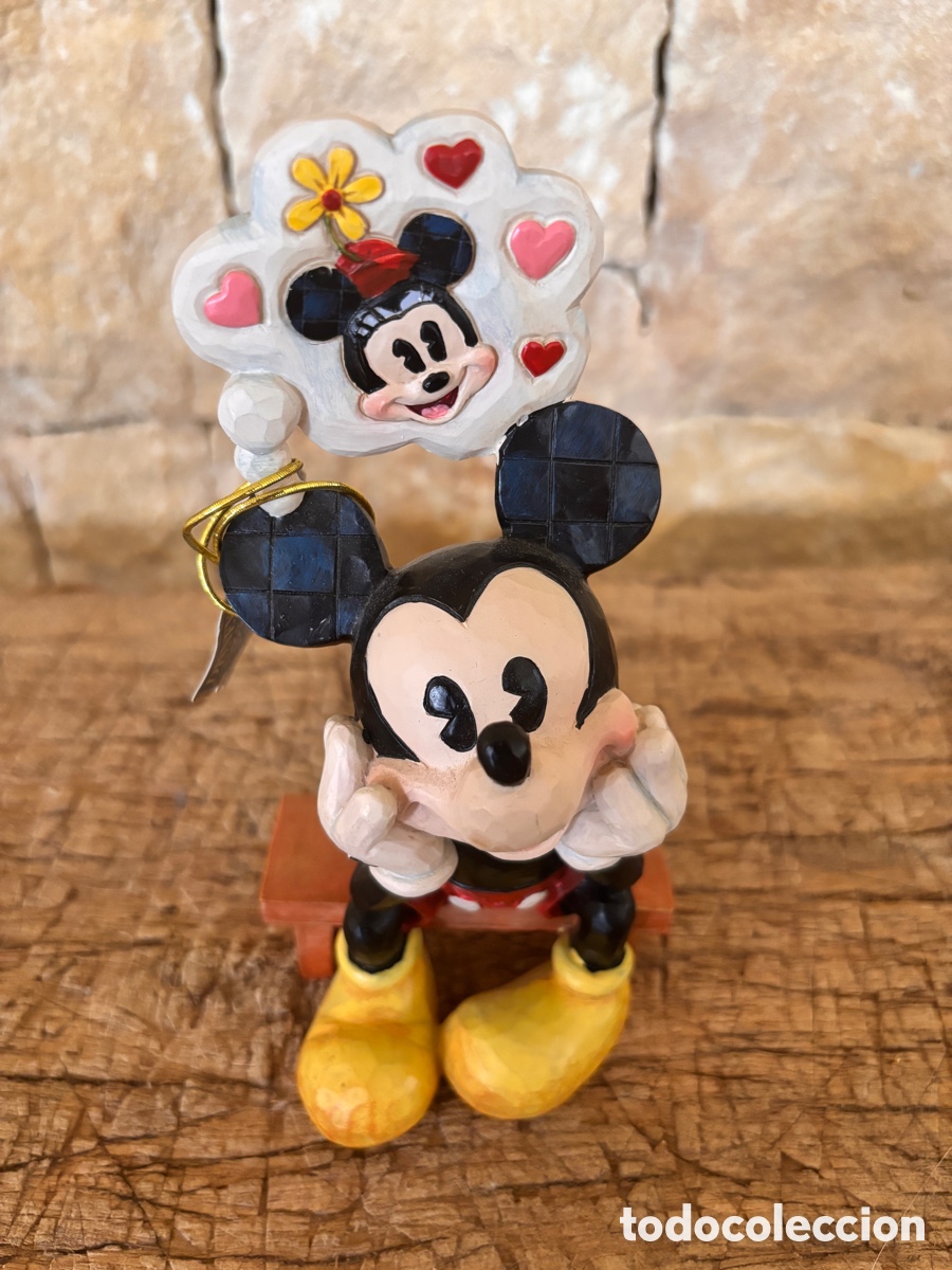 Coleccionismo: Figura Mickey &rdquo;Thinking of You&rdquo; - Disney Traditions Jim Shore (6001281)