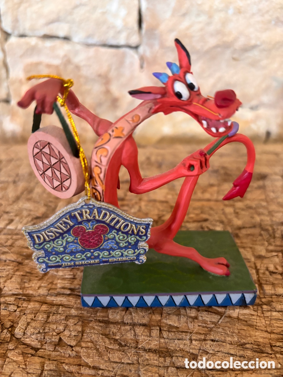 Coleccionismo: Figura Mushu (Mul&aacute;n) &rdquo;Look Alive!&rdquo; - Disney Traditions Jim Shore (4059740)