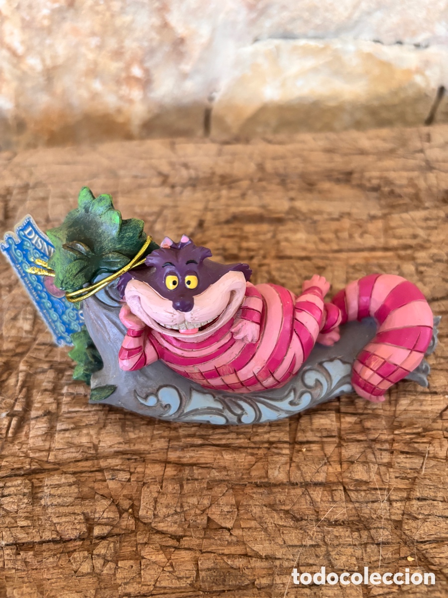 Coleccionismo: Figura Gato de Cheshire &rdquo;The Cat's Meow&rdquo; - Disney Jim Shore (6001274)