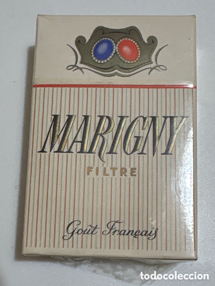 Coleccionismo: PAQUETE DE CIGARRILLOS MARIGNY FILTRE ( TABACO )