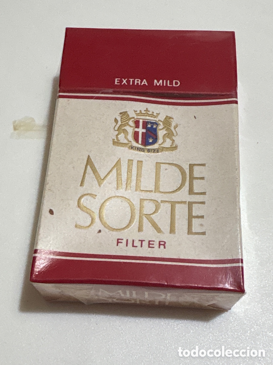 Coleccionismo: PAQUETE DE CIGARRILLOS MILDE SORTE FILTER ( TABACO)