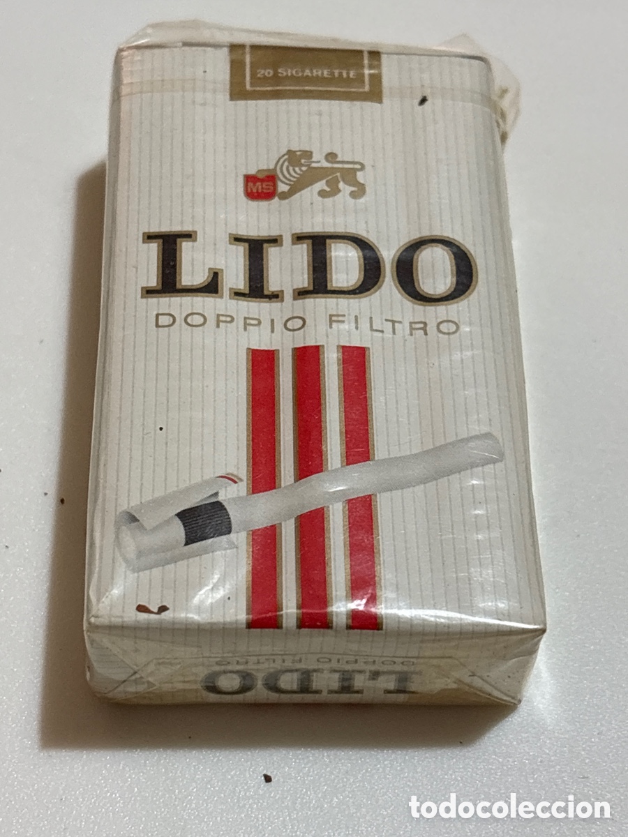 Coleccionismo: PAQUETE DE CIGARRILLOS LIDO ( TABACO ITALIA)