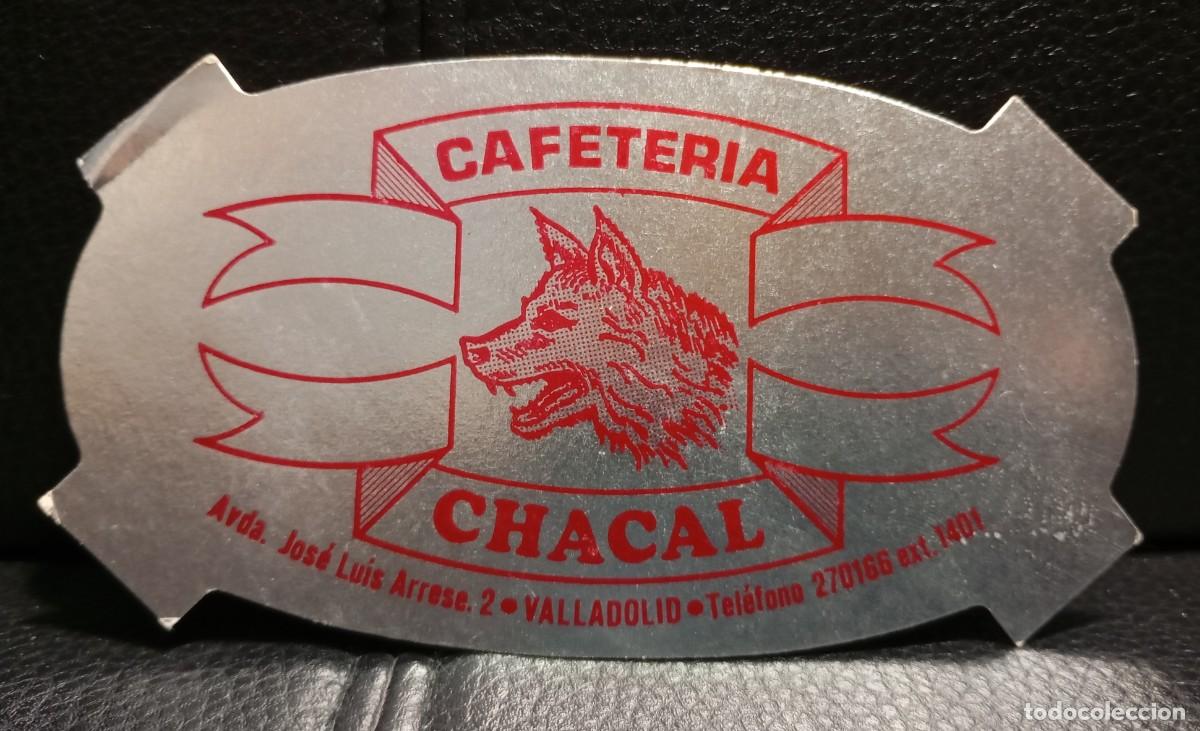 Coleccionismo: CAFETERIA CHACAL - POSAVASOS - VALLADOLID - CERVEZA - REFRESCOS - SIDRA - BITTER