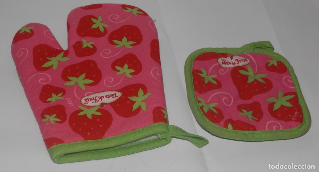 Coleccionismo: GUANTES DE LA SERIE TARTA DE FRESA