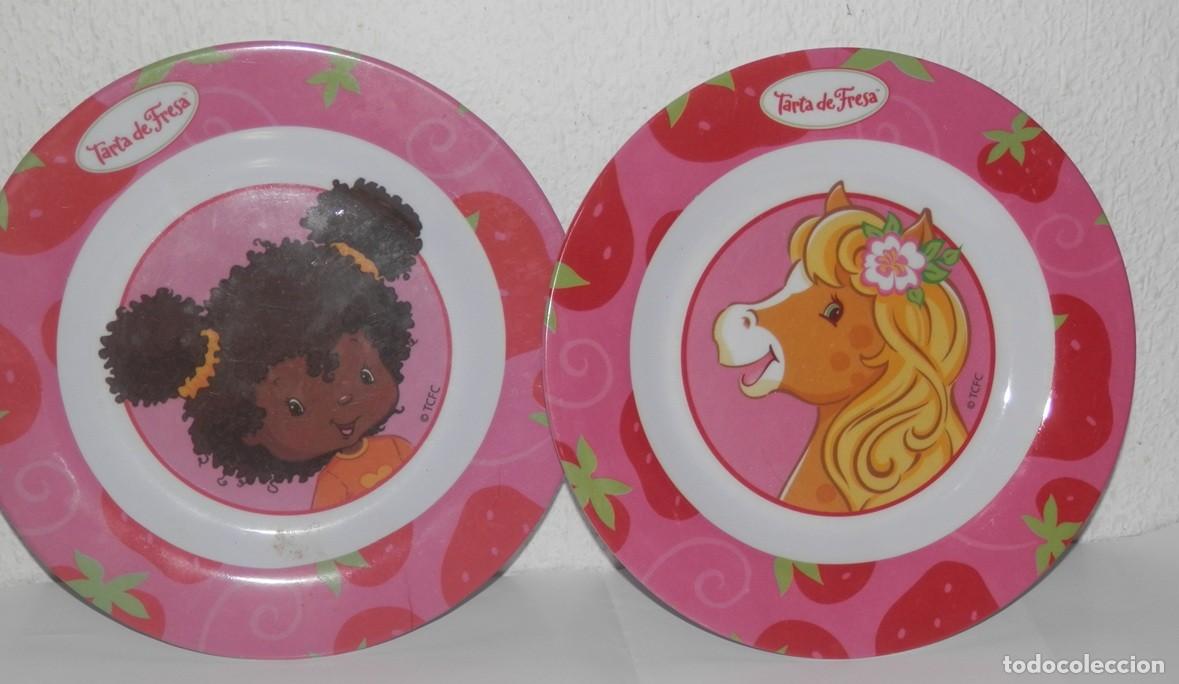 Coleccionismo: PLATOS DE LA SERIE TARTA DE FRESA