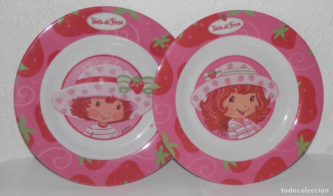 Coleccionismo: PLATOS DE LA SERIE TARTA DE FRESA