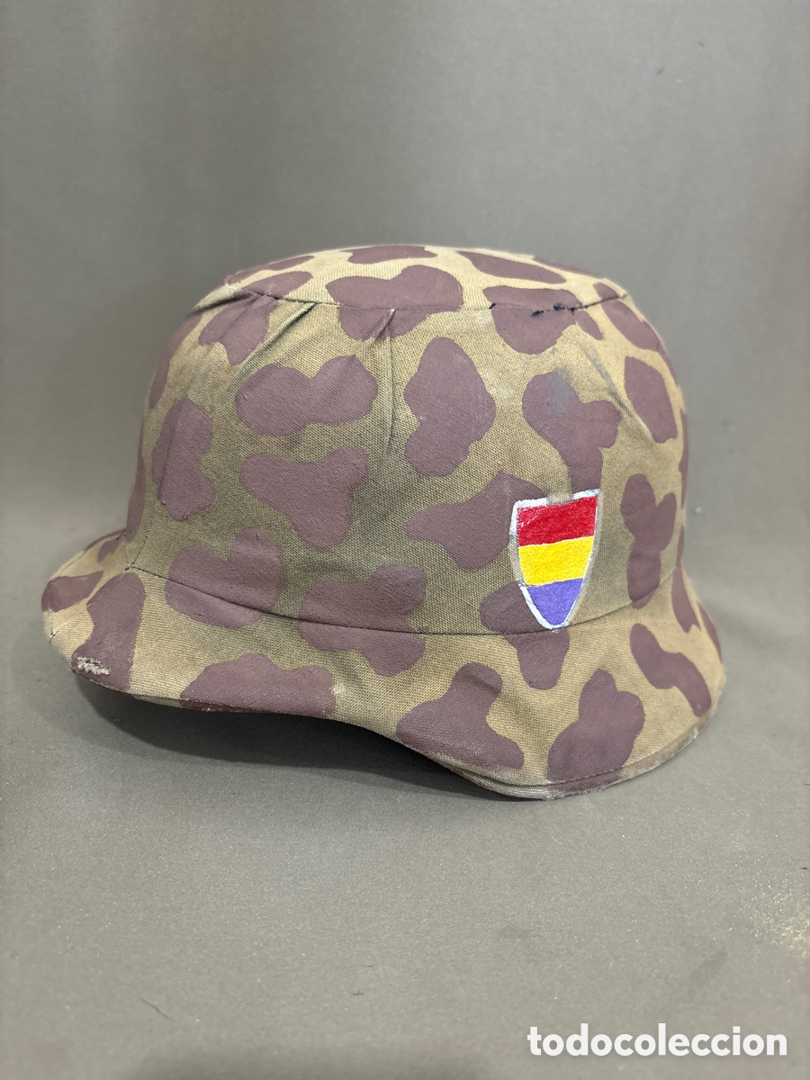Coleccionismo: Antiguo casco militar,a identificar*VER FOTOS*