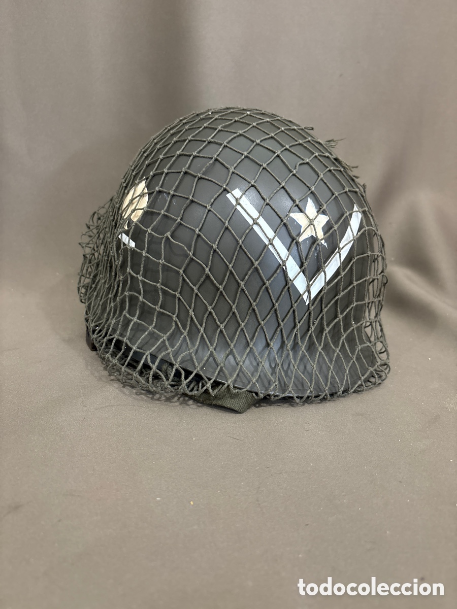 Coleccionismo: Antiguo casco militar,a identificar*VER FOTOS*