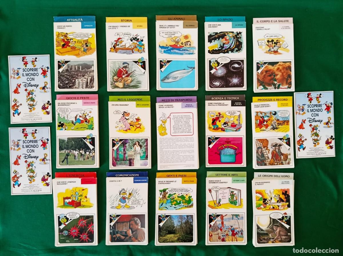 Coleccionismo: Scoprire il Mondo con Disney 1994 con Cofanetto Vintage 300 Schede