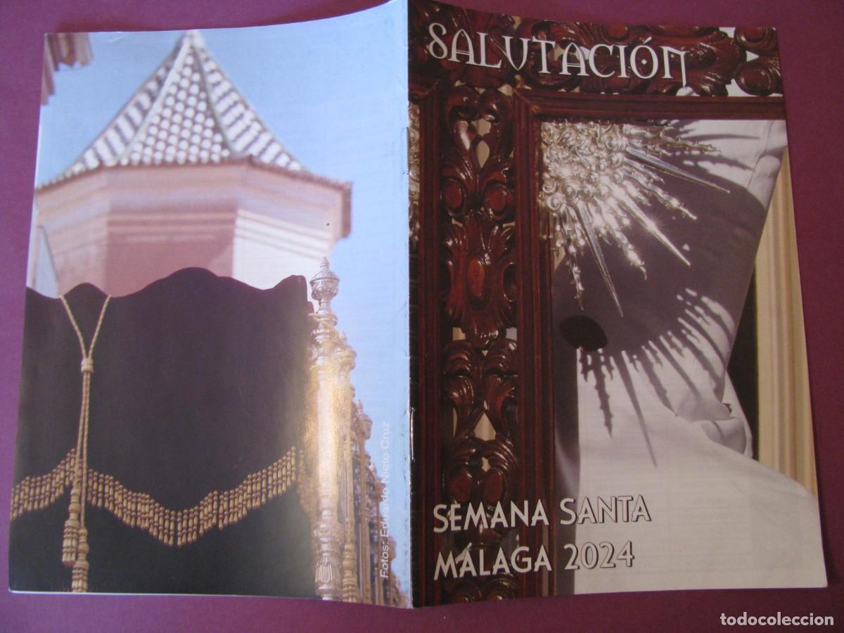 Coleccionismo: HORARIOS E ITINERARIOS DE LA SEMANA SANTA M&Aacute;LAGA 2024.