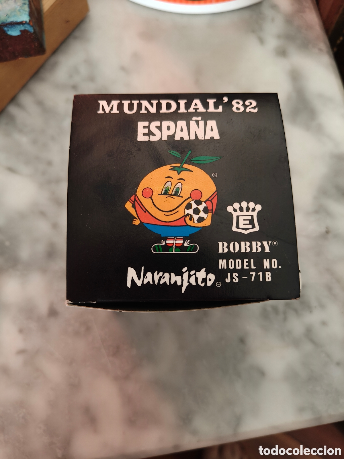 Coleccionismo: Radio Bal&oacute;n Naranjito Mundial 82 Espa&ntilde;a &ndash; NUEVA EN CAJA ORIGINAL (Bobby JS-71B)