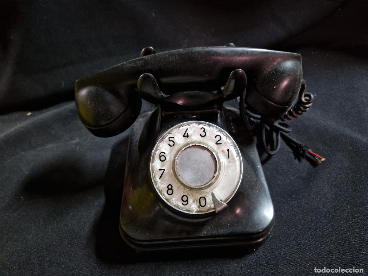 Coleccionismo: BONITO TELEFONO VINTAGE. COLOR NEGRO.
