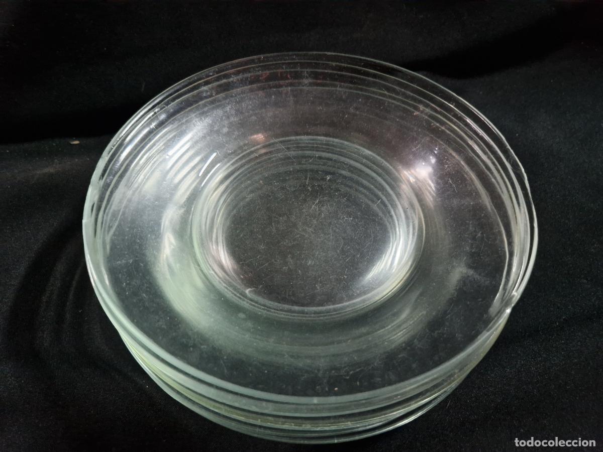 Coleccionismo: 7 BONITOS PLATOS DE CRISTAL. MEDIDA 23*23