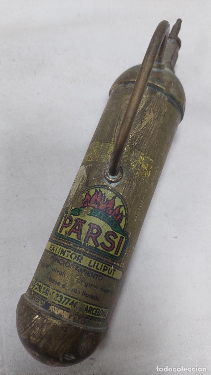 Coleccionismo: Extintor Parsi Liliput