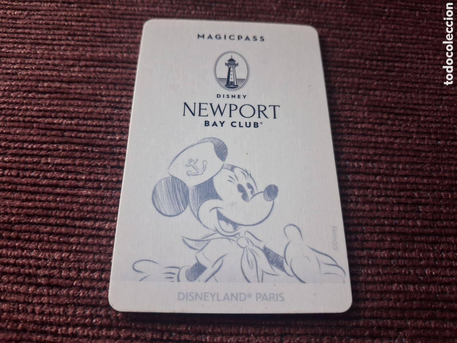 Coleccionismo: Tarjeta llave hotel newport
