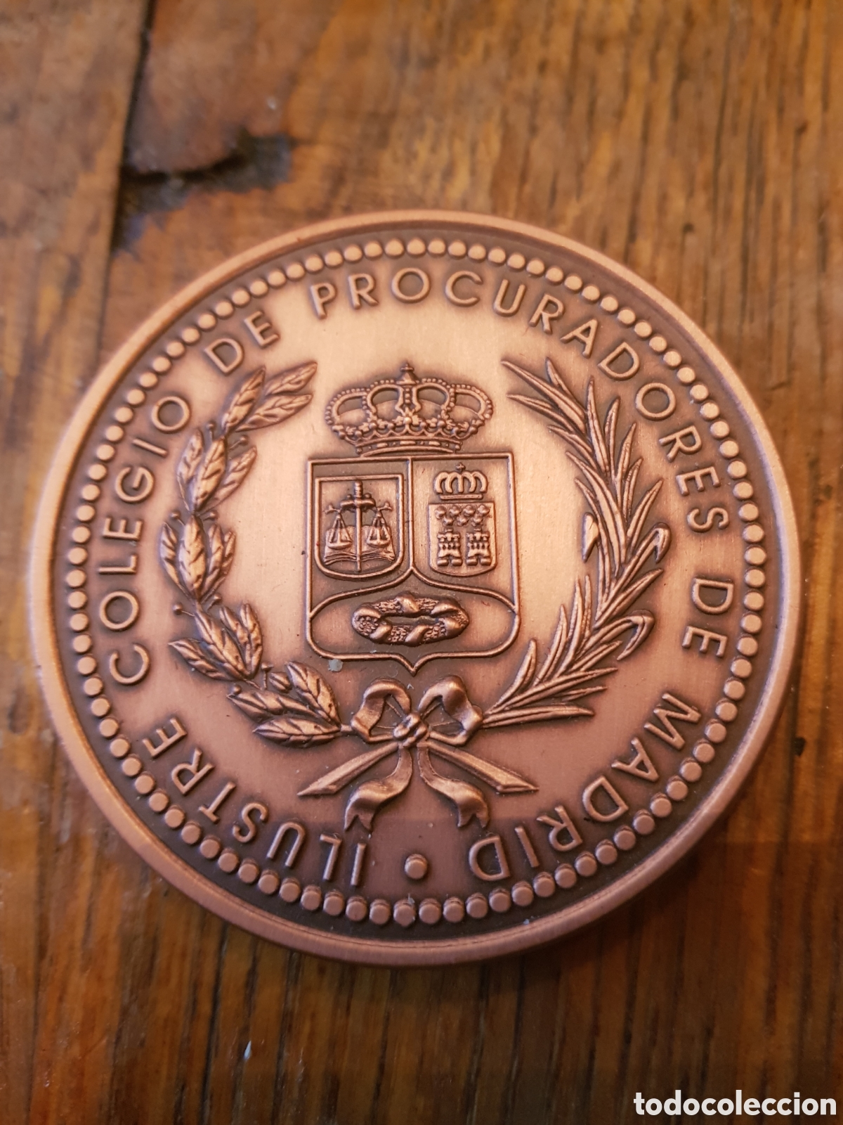 Coleccionismo: MEDALLA COLEGIO DE PROCURADORES DE MADRID