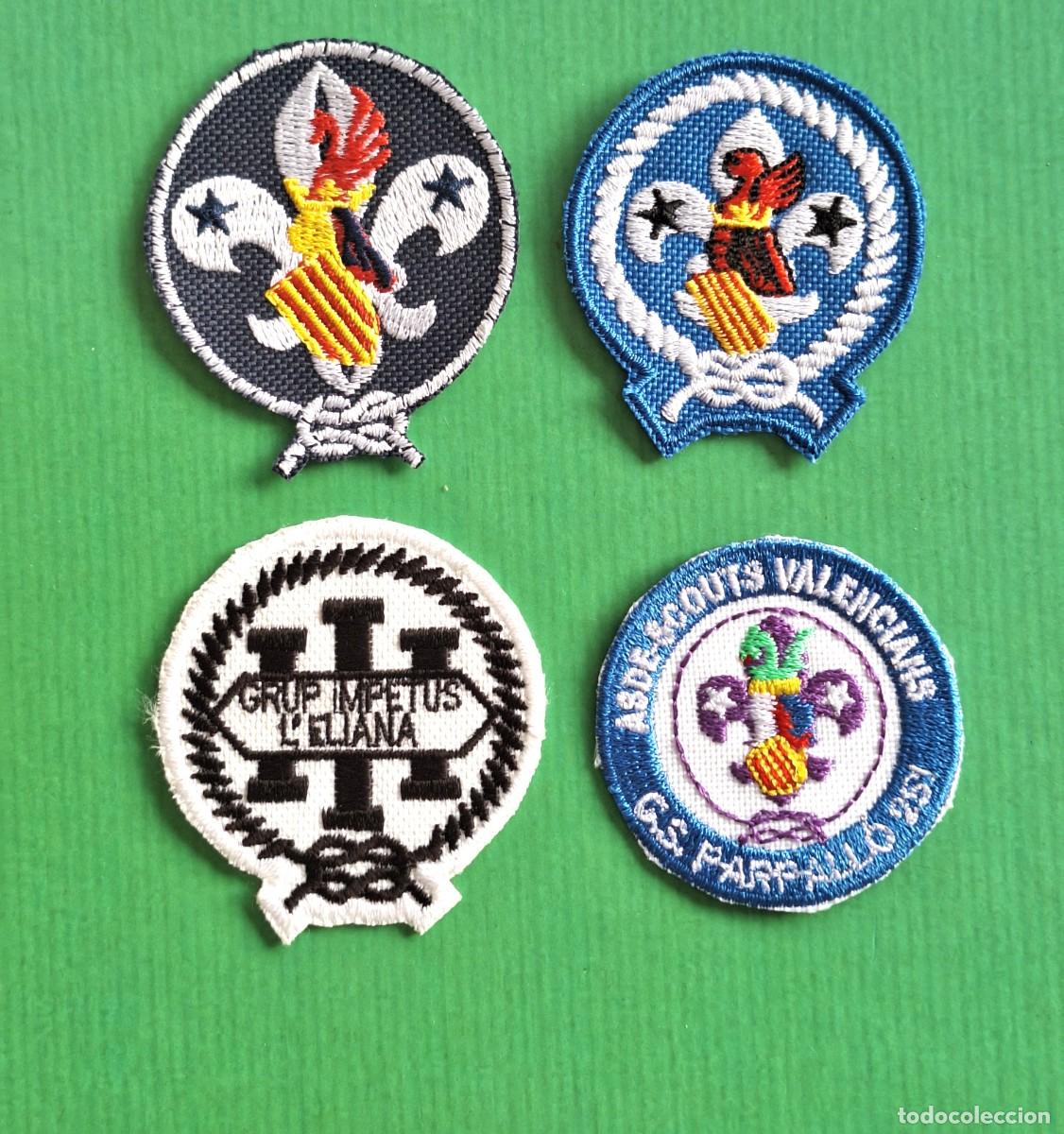 Colecionismo: ASDE/SCOUTS VALENCIANS PROMESAS 1988 Y 2016.GRUPO IMPETUS Y PARPALLO