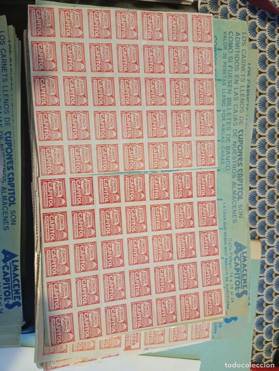 Coleccionismo: 50 cartillas Almacenes Capitol