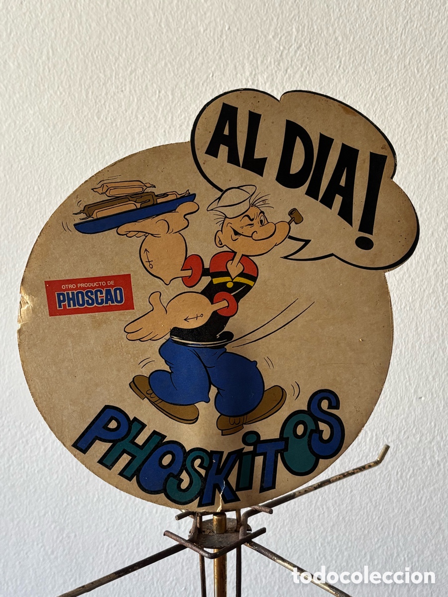 Coleccionismo: Expositor PHOSKITOS a&ntilde;os 70