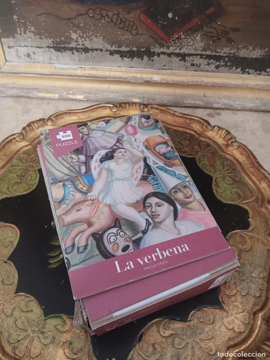 Coleccionismo: puzle de 500 piezas que reproduce la emblem&aacute;tica pintura &laquo;La verbena&raquo;.La obra original fue creada en