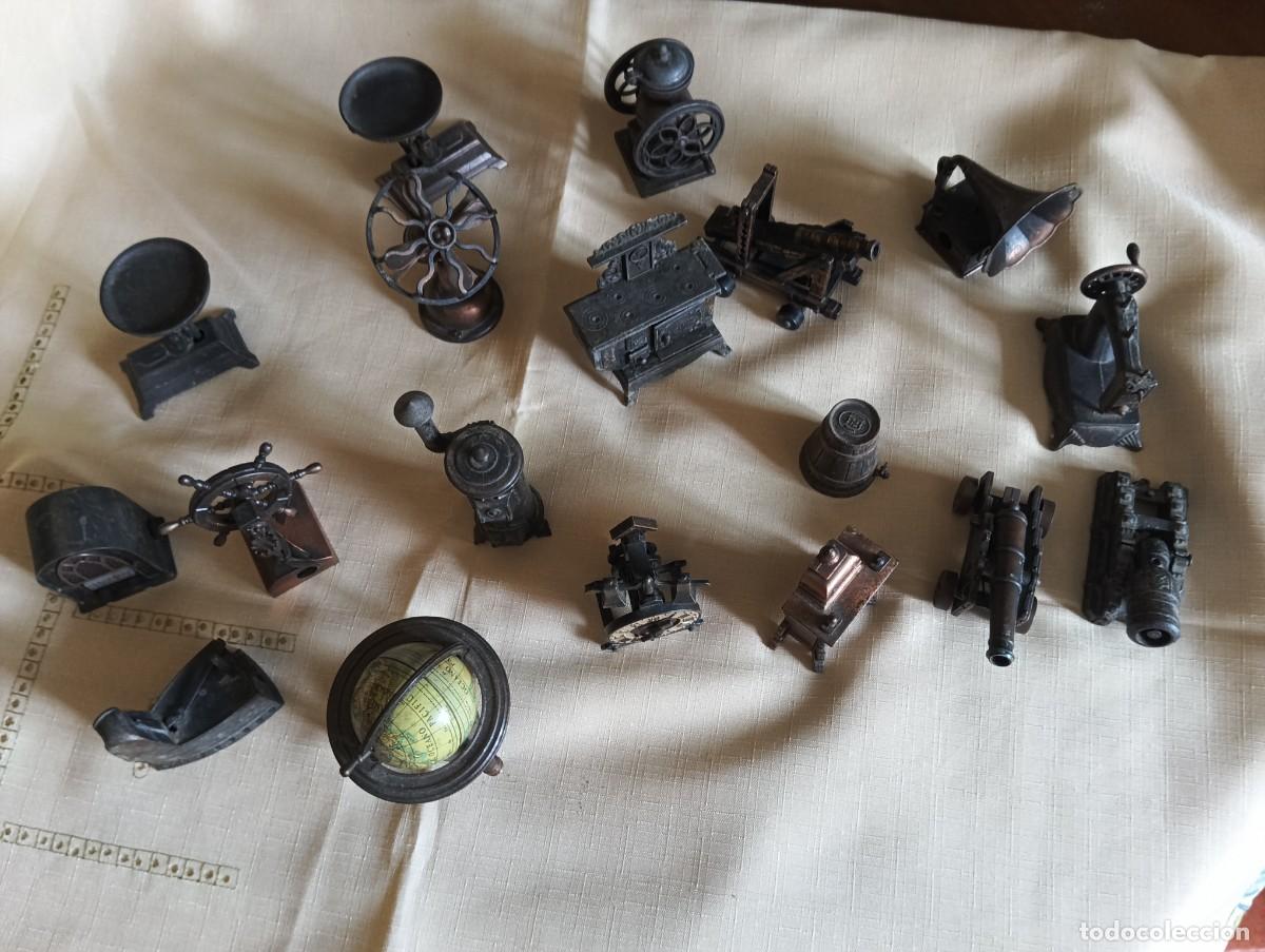 Coleccionismo: LOTE DE 18 ANTIGUOS SACAPUNTAS (AFILALAPICES ) PLAYME DE LOS A&Ntilde;OS 70.