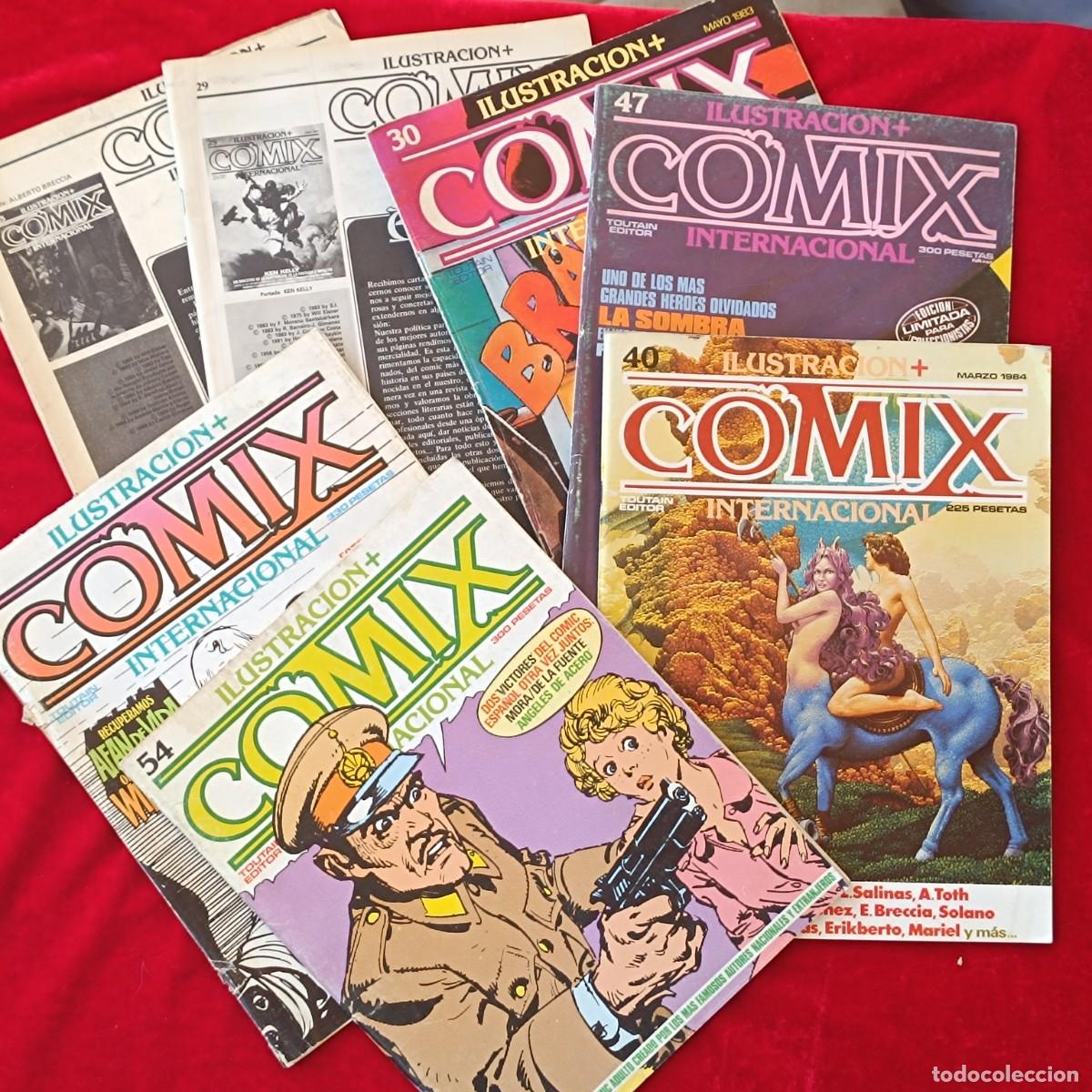Coleccionismo: Lote revistas c&oacute;mic adulto Toutain 80s