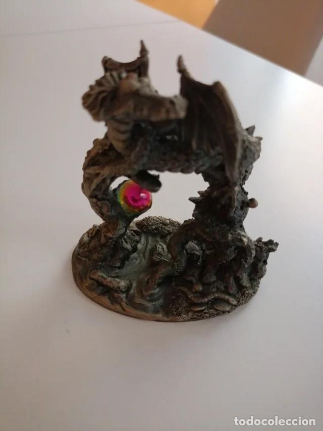 Coleccionismo: Drag&oacute;n Tudor Mint Myth & Magic Pewter