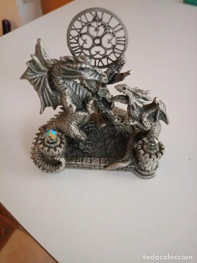 Coleccionismo: Tudor Mint Myth & Magic Drag&oacute;n esta&ntilde;o The timekeepers 3812