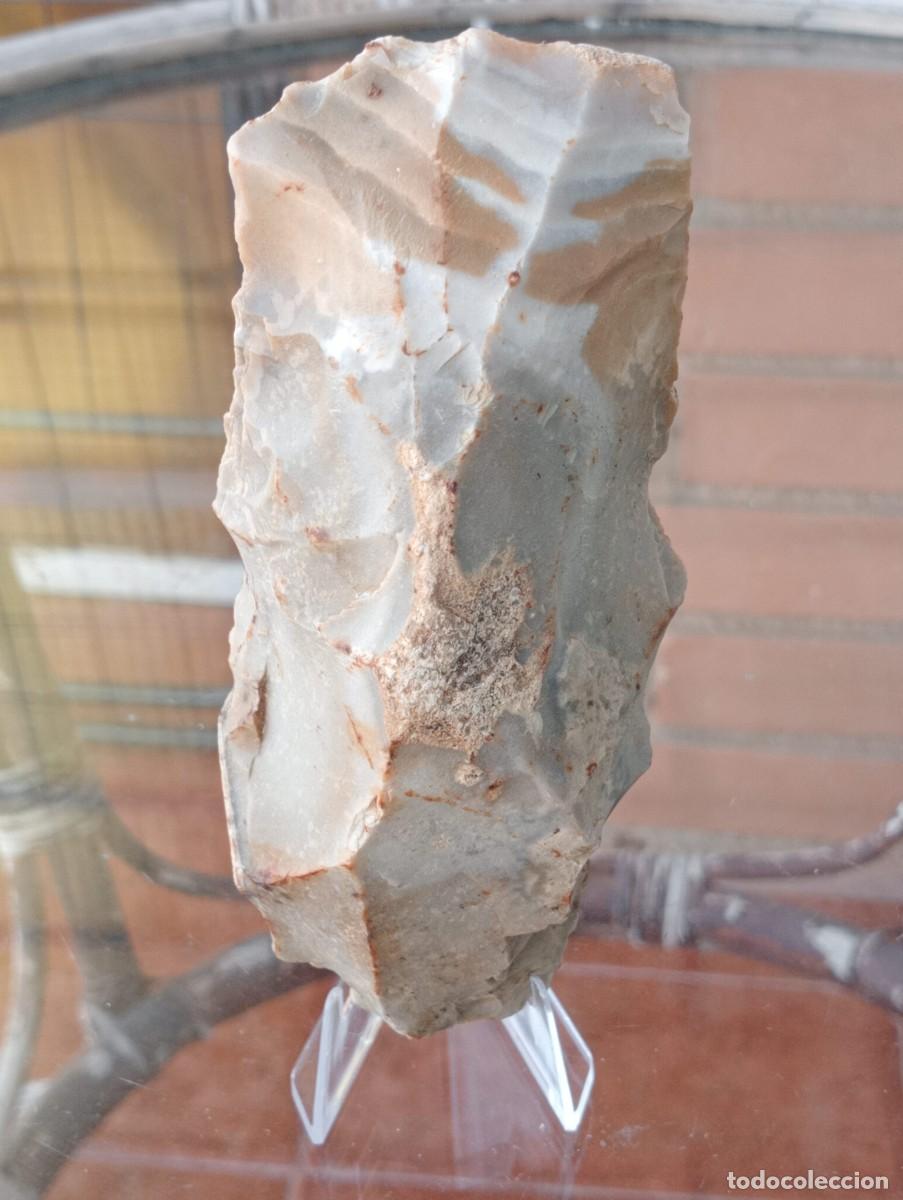 Coleccionismo: - Pieza neolitica-Azuela o acha de 12,8 x 4,5 cm Lote 145/1