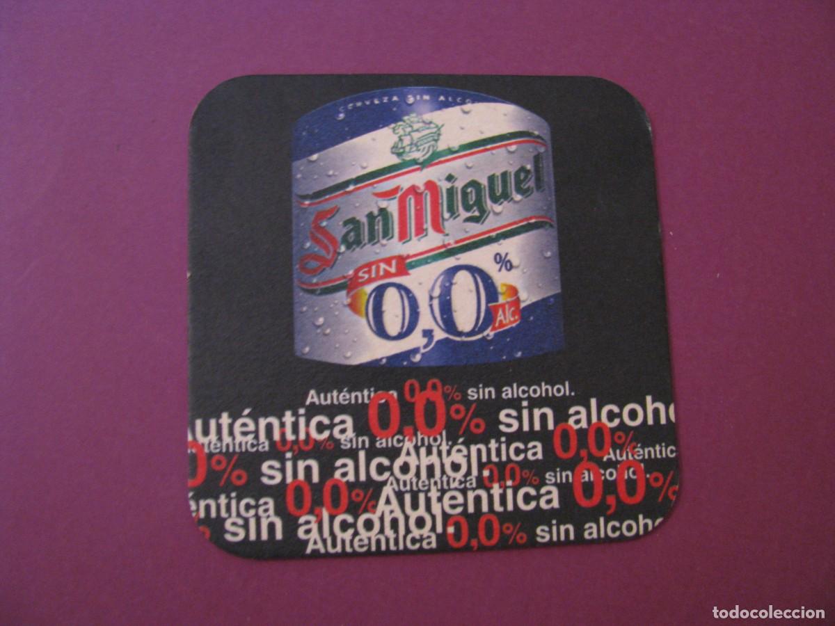 Coleccionismo: POSAVASOS CERVEZA SAN MIGUEL 0.0