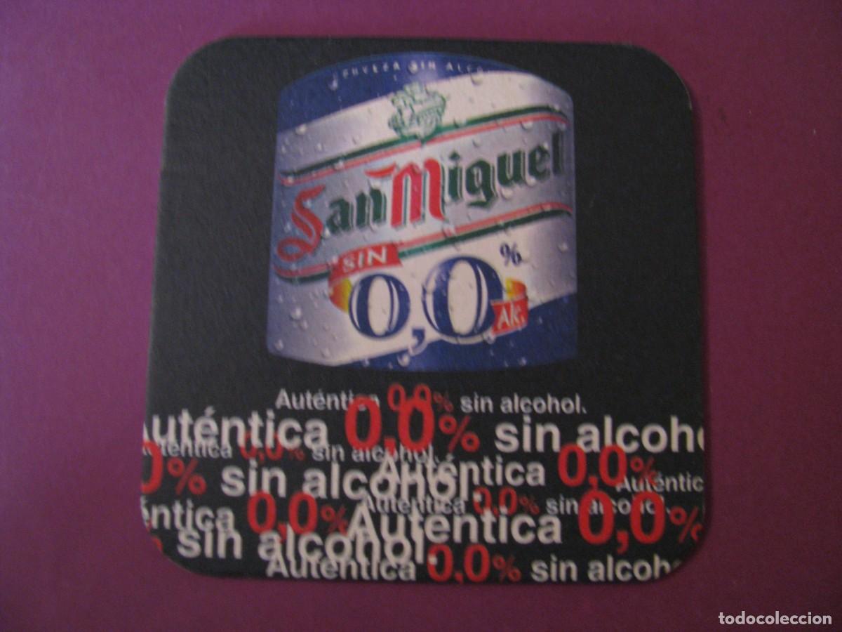 Coleccionismo: POSAVASOS CERVEZA SAN MIGUEL 0.0