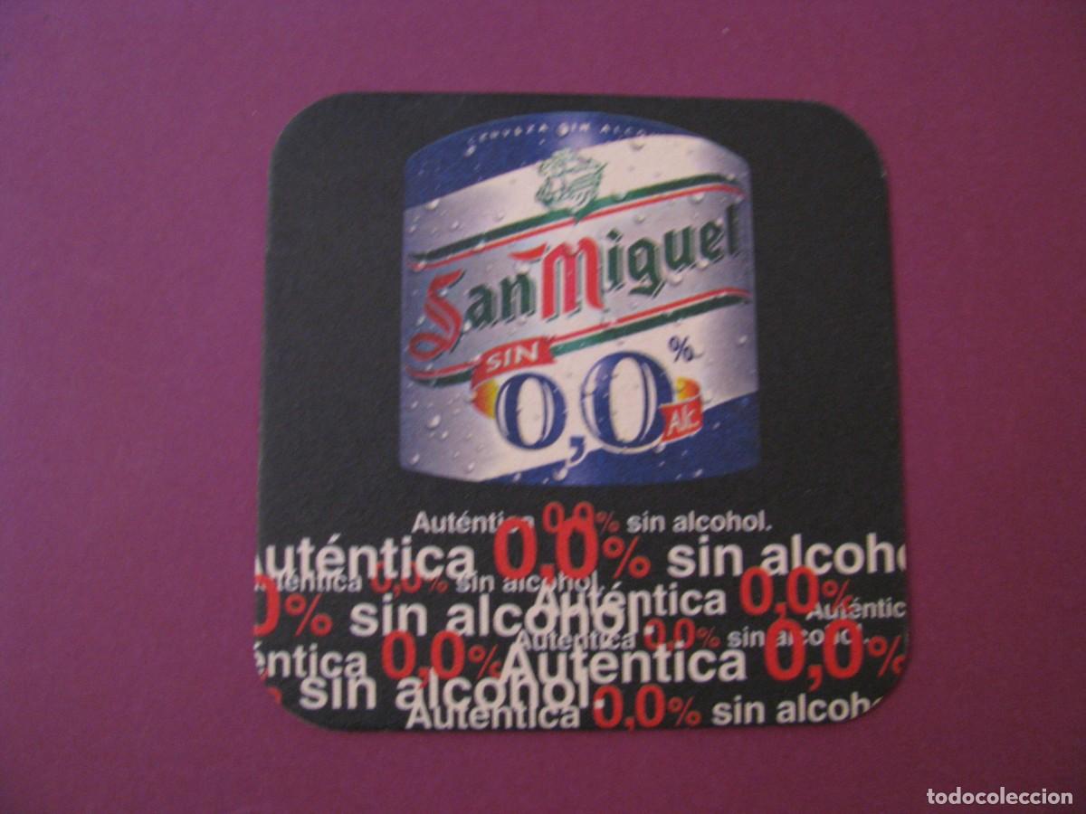 Coleccionismo: POSAVASOS CERVEZA SAN MIGUEL 0.0