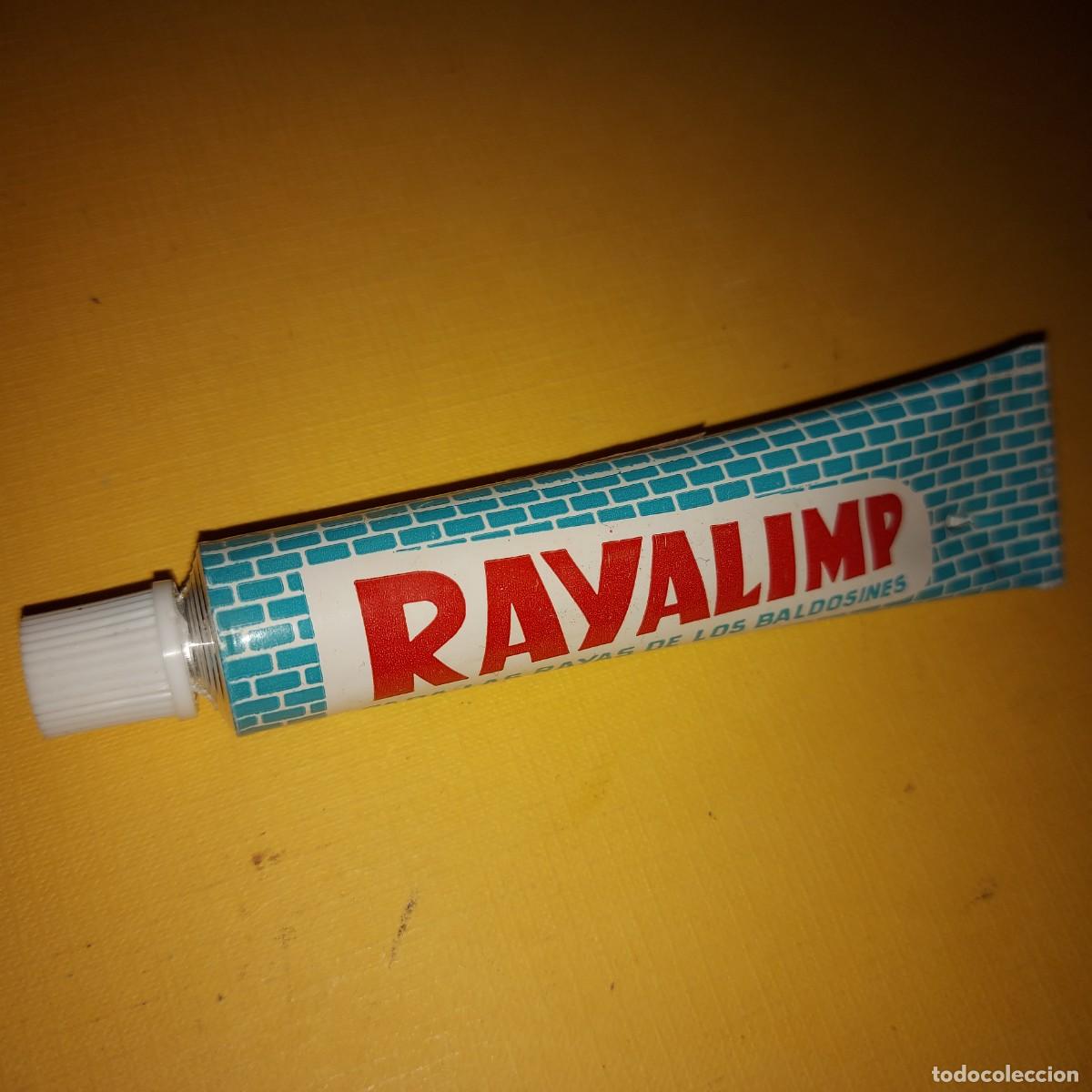 Coleccionismo: ANTIGUO TUBO DE CREMA PARA BALDOSINES RAYALIMP , A&Ntilde;OS 70
