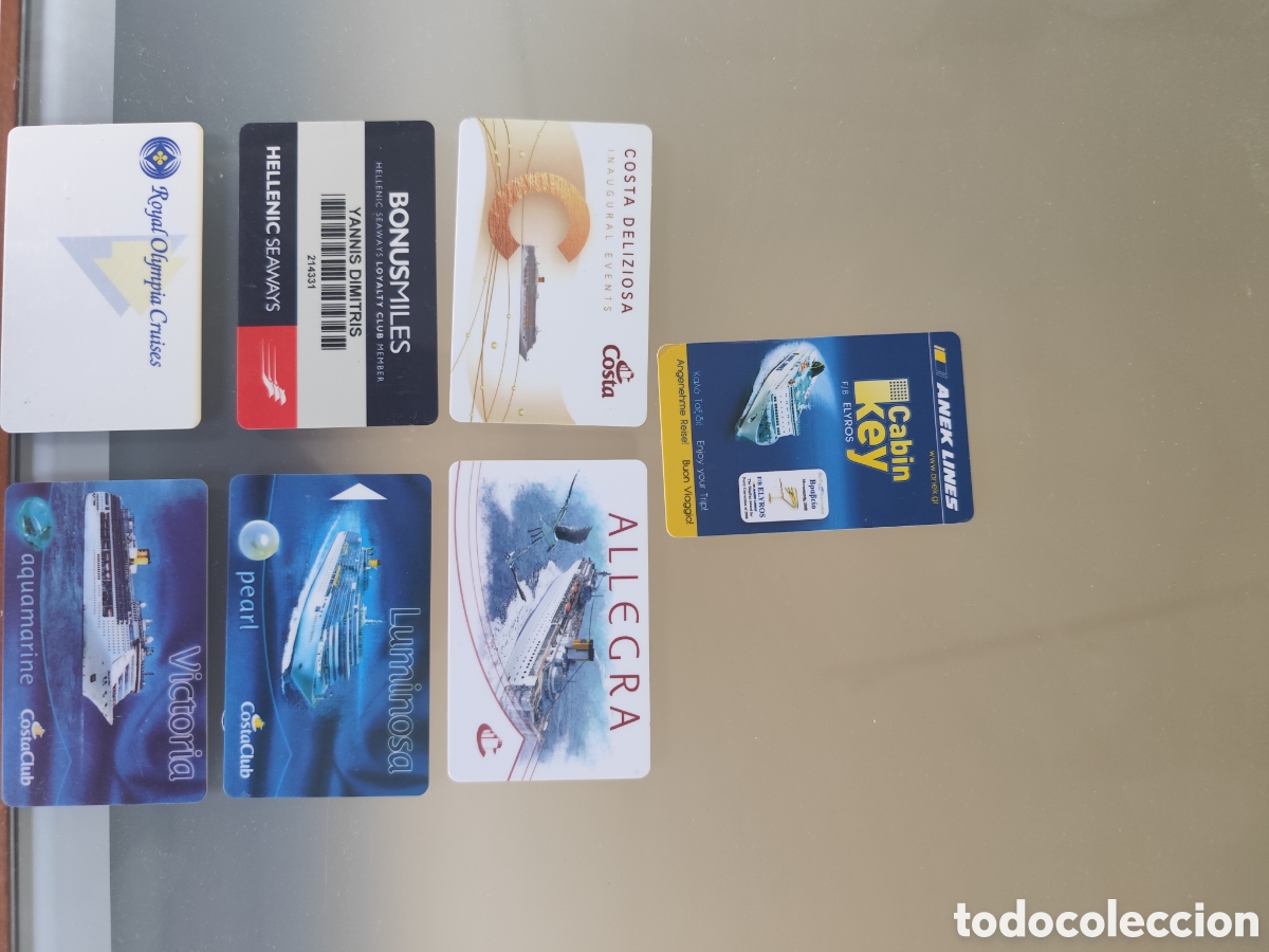 Coleccionismo: 7 llaves de cruceros