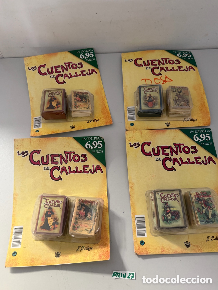 Coleccionismo: Lote de Blister, de cuentos de Calleja