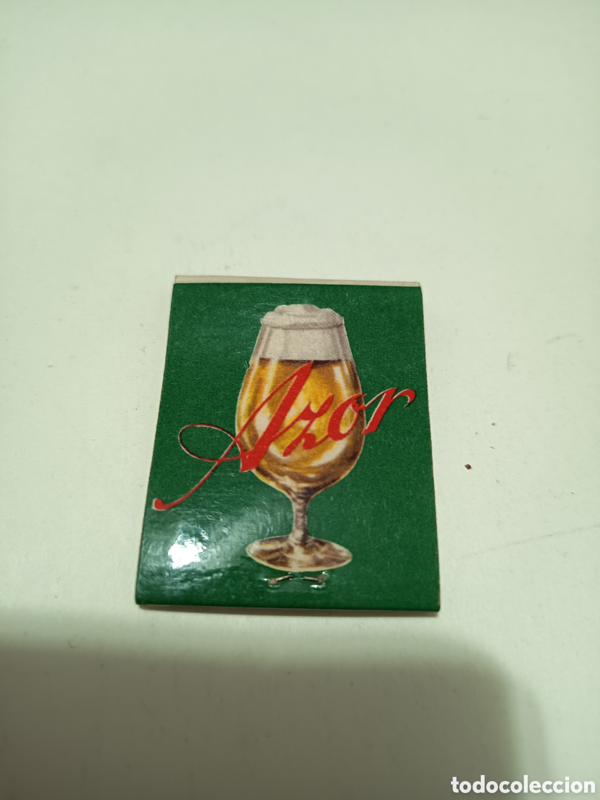 Coleccionismo: Cerillas el Azor cerveza