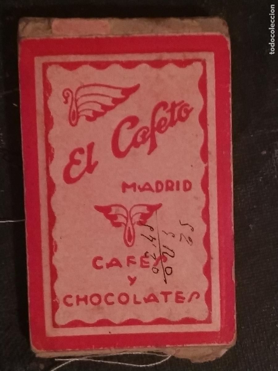 Coleccionismo: Antiguo estuche costura publicidad El cafeto caf&eacute; y chocolates