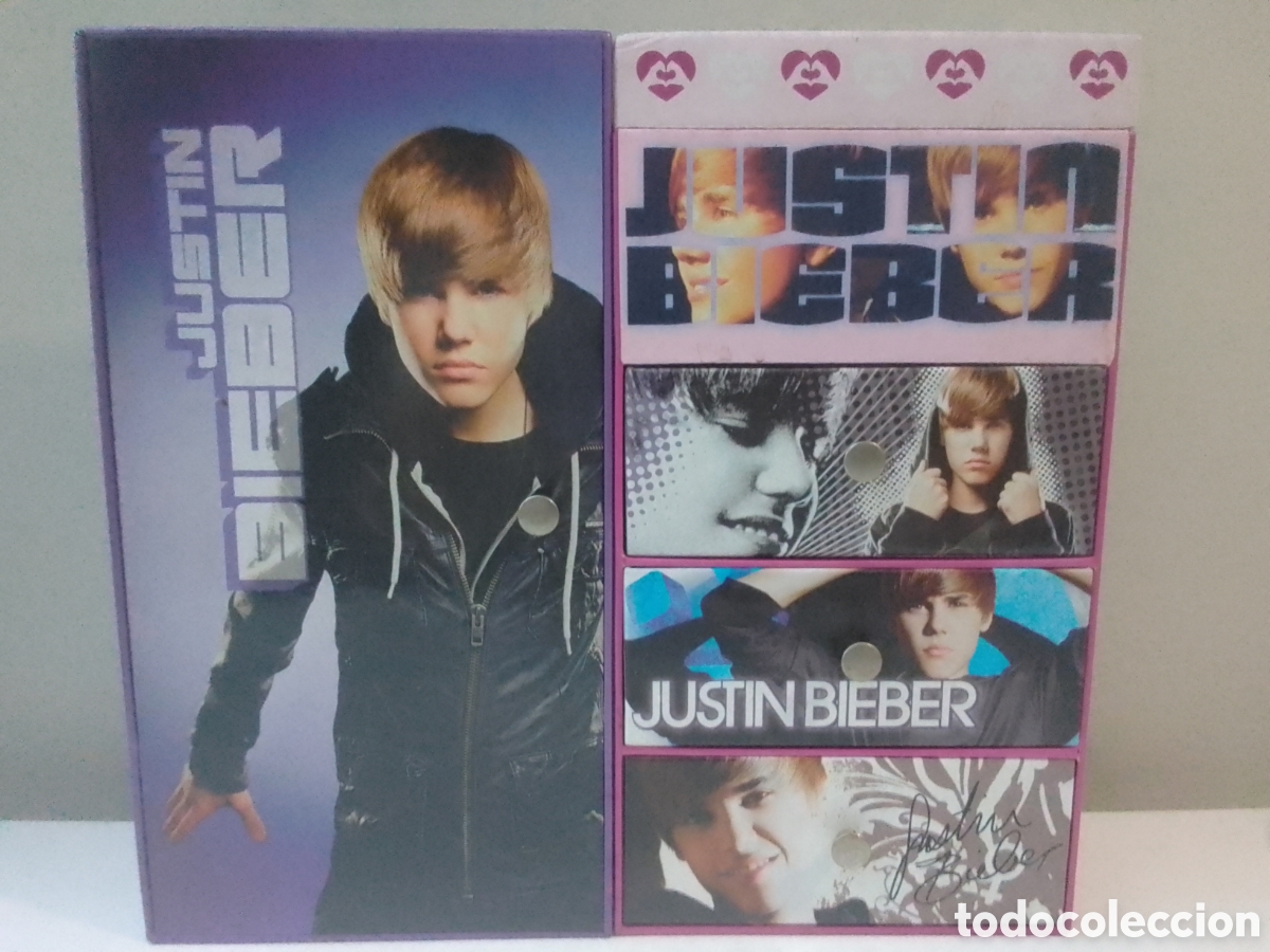 Coleccionismo: Armario con m&uacute;sica Justin Bieber.