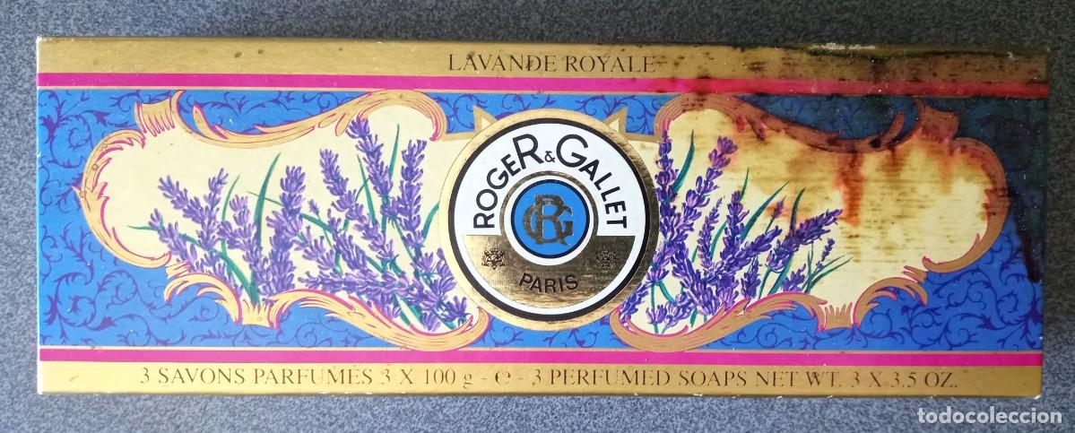 Coleccionismo: Lote jabones lavanda Roger & Gallet
