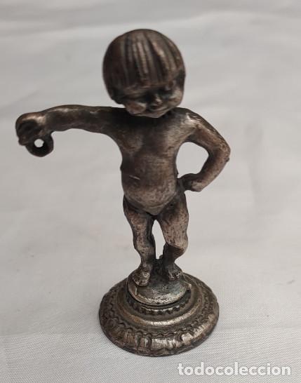 Coleccionismo: FIGURA DE LATON O SIM. DE MANNEKEN PIS